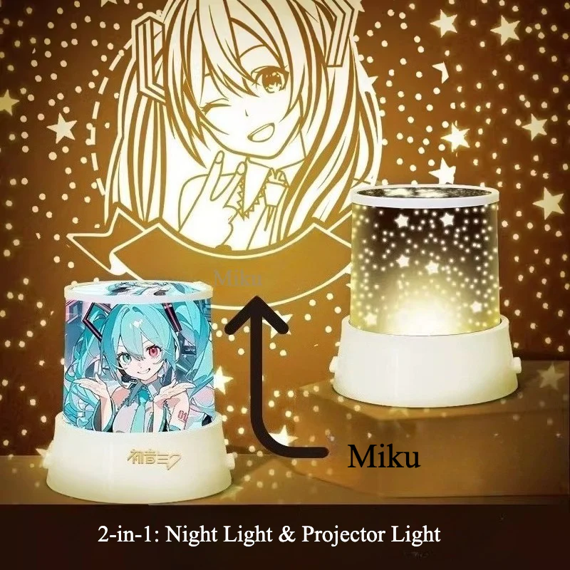 Fanmade Hatsune Miku Projection Night Light