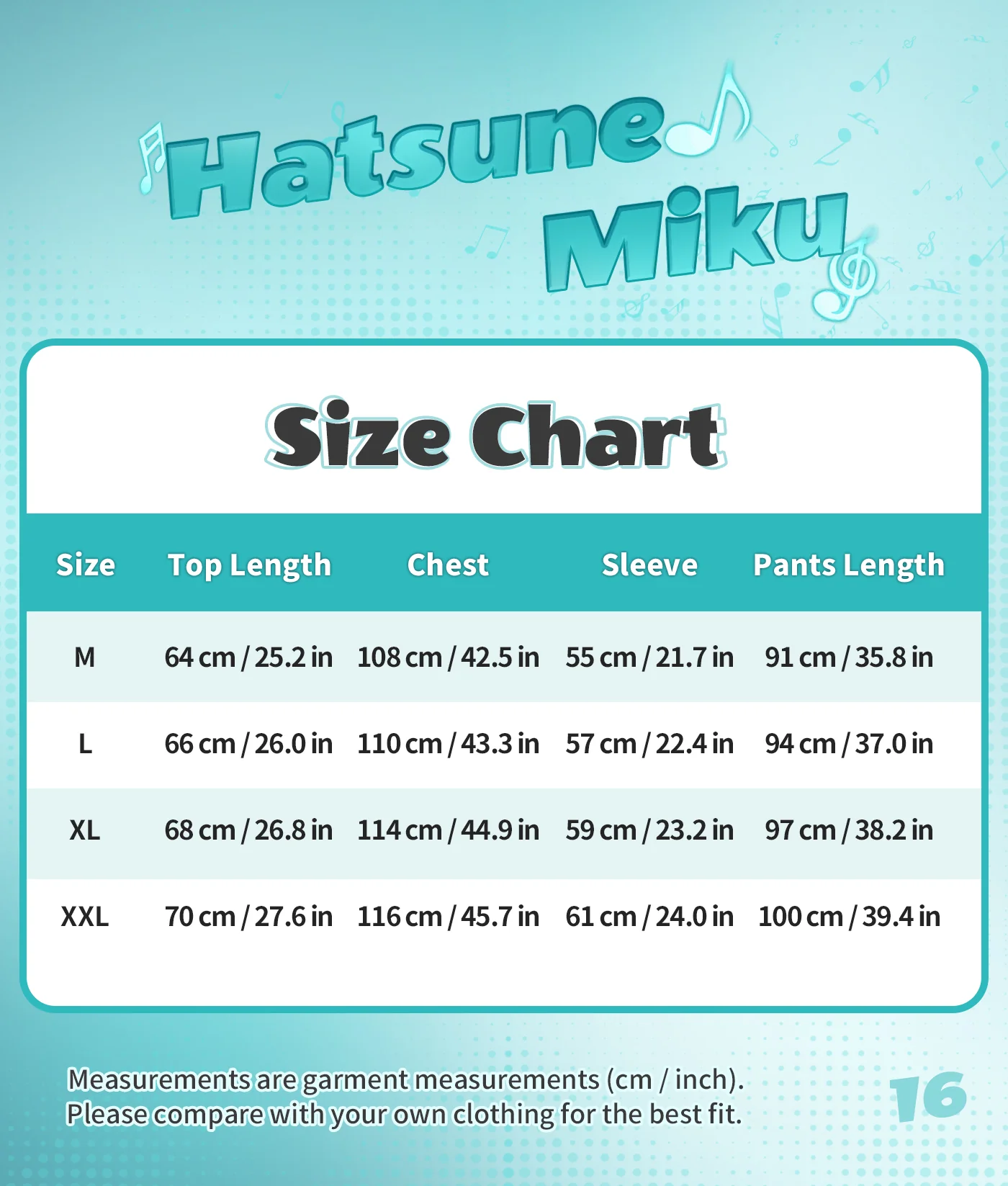 Fanmade Hatsune Miku Quilted Pajama Set – Warm Padded Winter Loungewear - Image 6