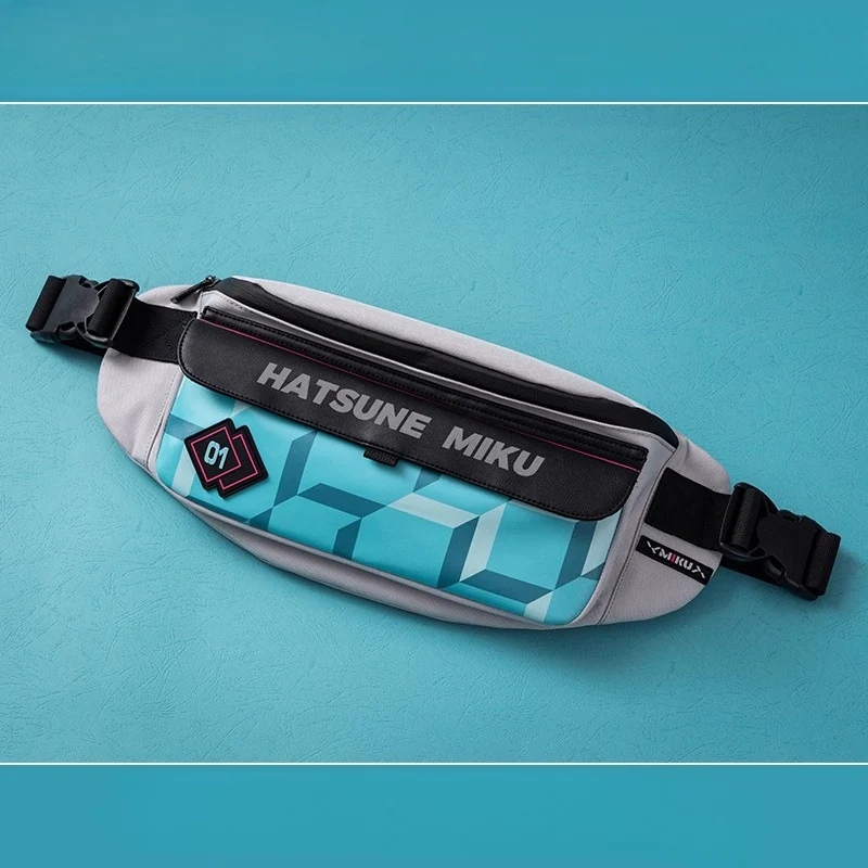 Hatsune Miku 3D Chest Sling Bag with Magnetic Buckle