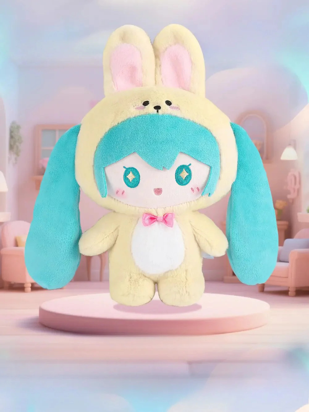 Official Hatsune Miku Animal Cosplay Series Plush Dolls | Cute Soft Sweet High-Look Companion Doll for Home Decor - Image 5