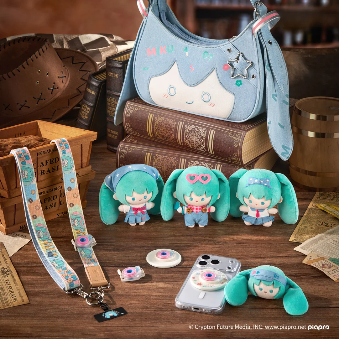 Official Hatsune Miku Denim Tribe Snap Plush Blind Box - Image 10