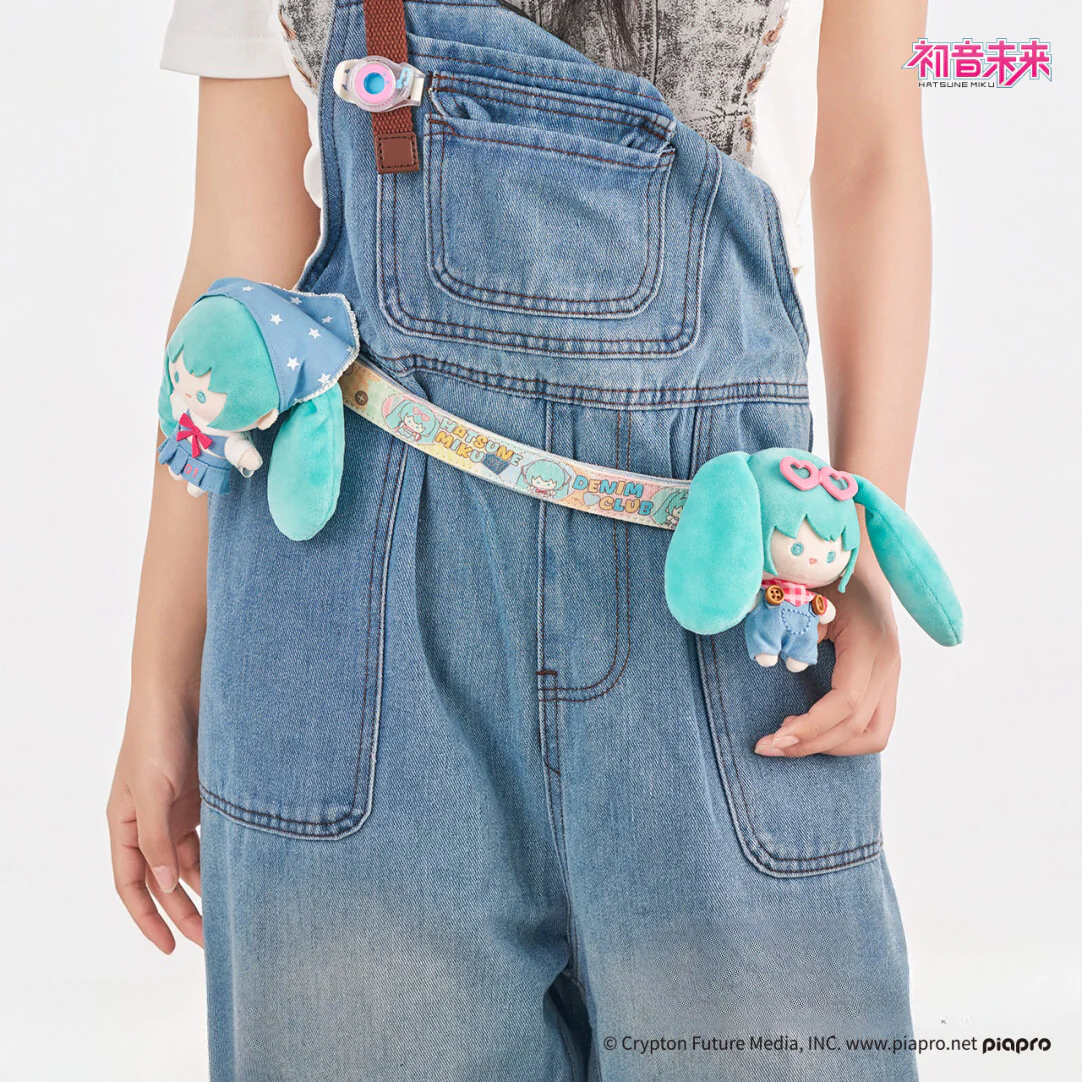Official Hatsune Miku Denim Tribe Snap Plush Blind Box - Image 7