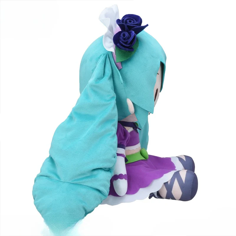 Official Hatsune Miku Γ LOVE AND BERRY Sparkly Purple fufu LL Plush - Image 3
