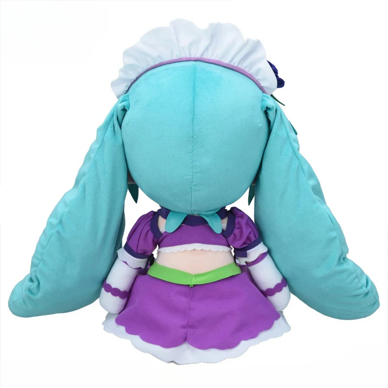 Official Hatsune Miku Γ LOVE AND BERRY Sparkly Purple fufu LL Plush - Image 4