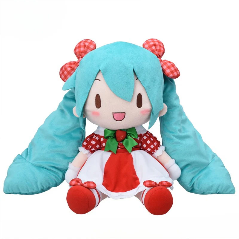 Official Hatsune Miku Γ LOVE AND BERRY Strawberry fufu LL Plush