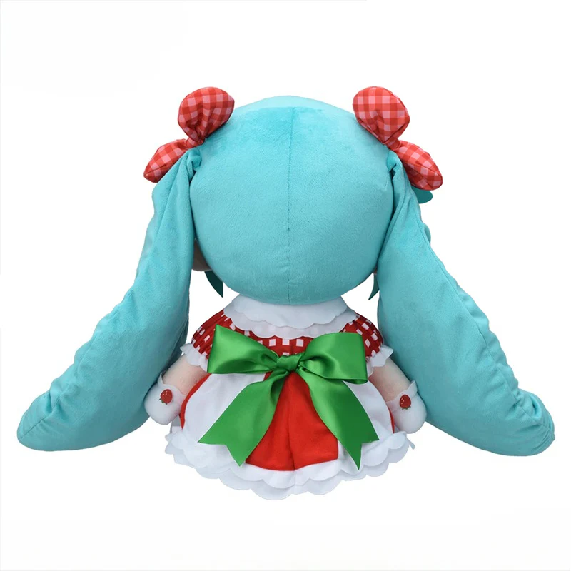 Official Hatsune Miku Γ LOVE AND BERRY Strawberry fufu LL Plush - Image 4
