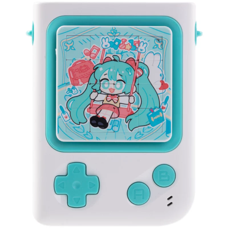 Official Hatsune Miku Mini Portable Fan – Cute Neck-Hanging USB Rechargeable with Stand - Image 5