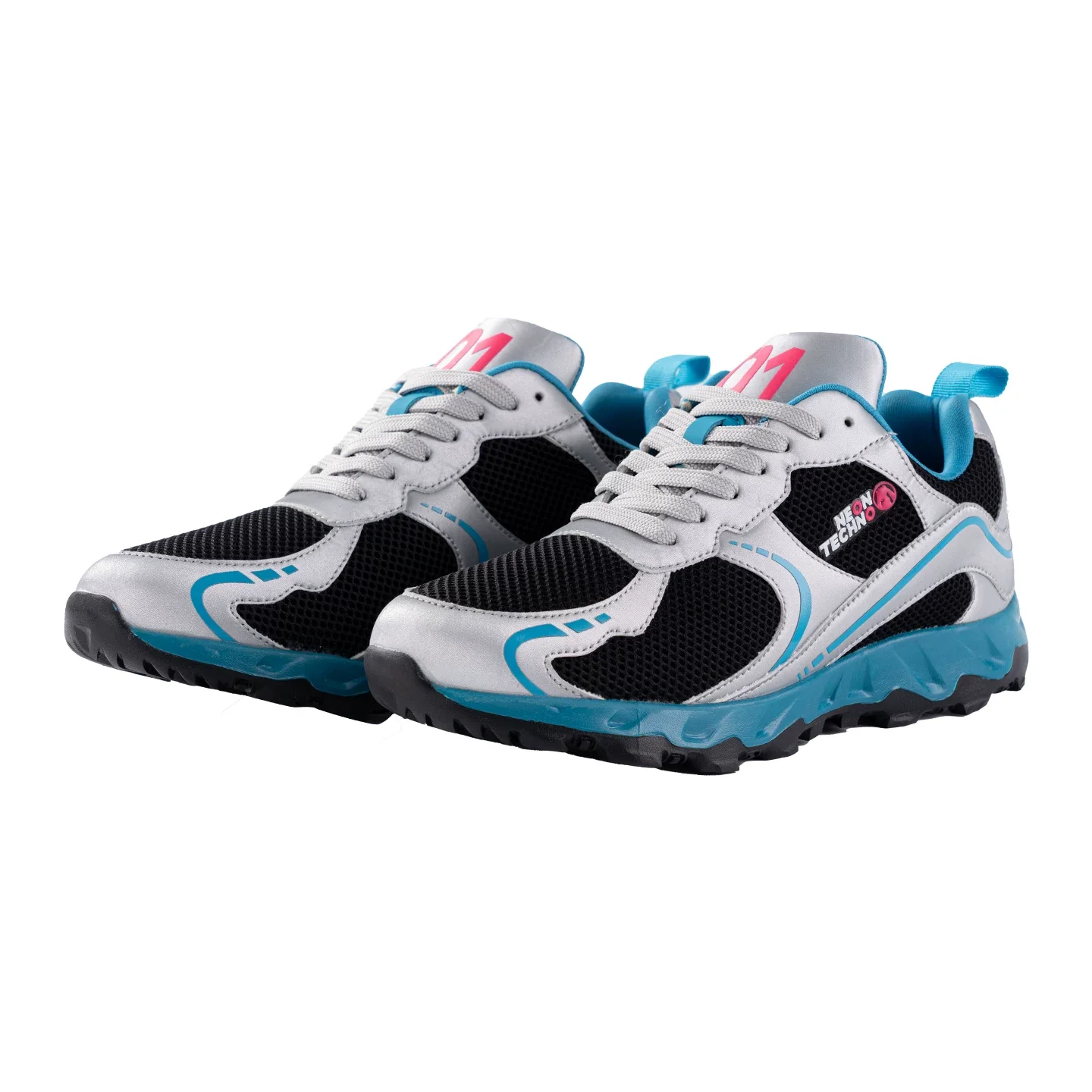 Official Hatsune Miku Neon EDM Retro Breathable Mesh Sneakers, Casual Running Shoes - Image 10