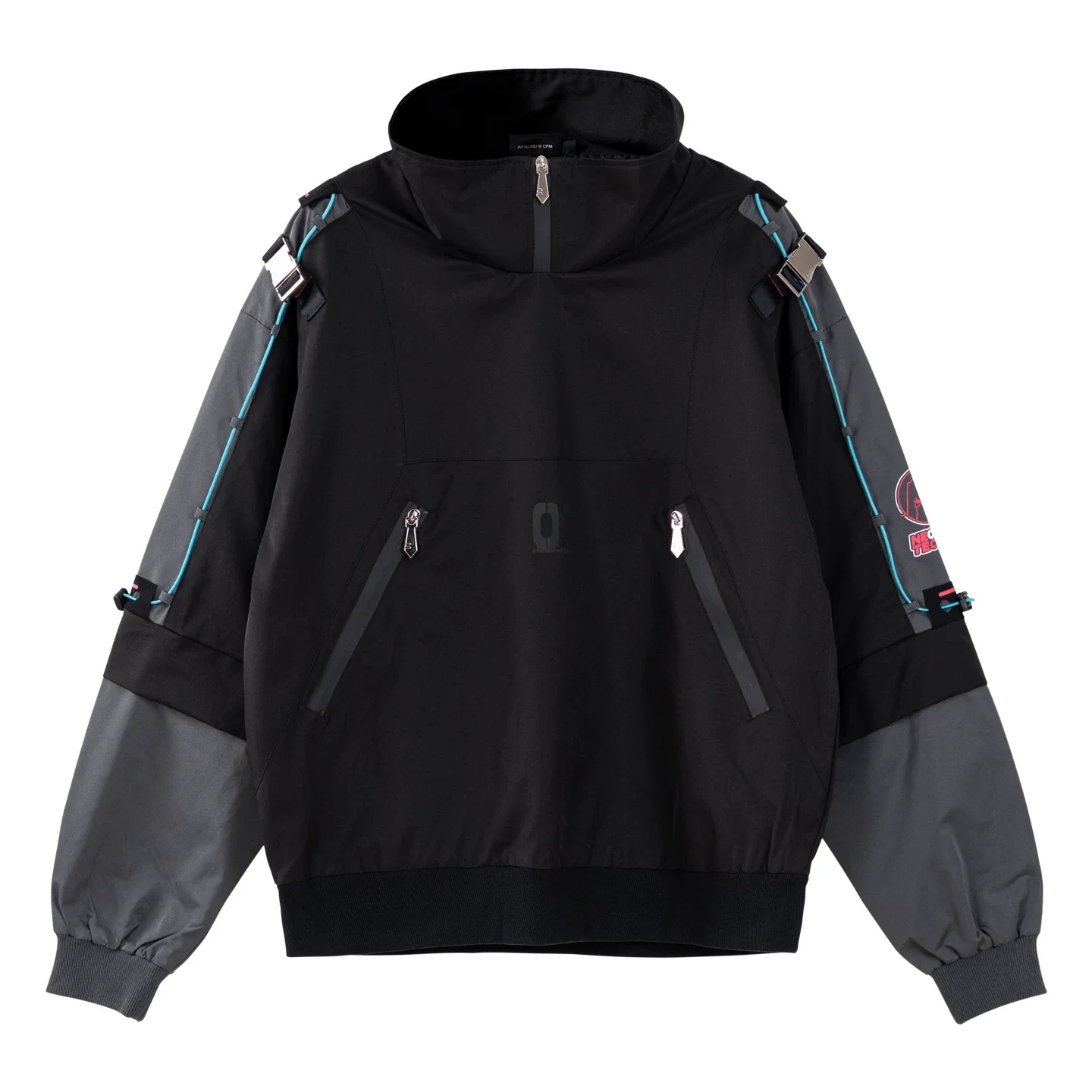 Official Hatsune Miku Neon Electronic Music Series Unisex Jacket - Image 8
