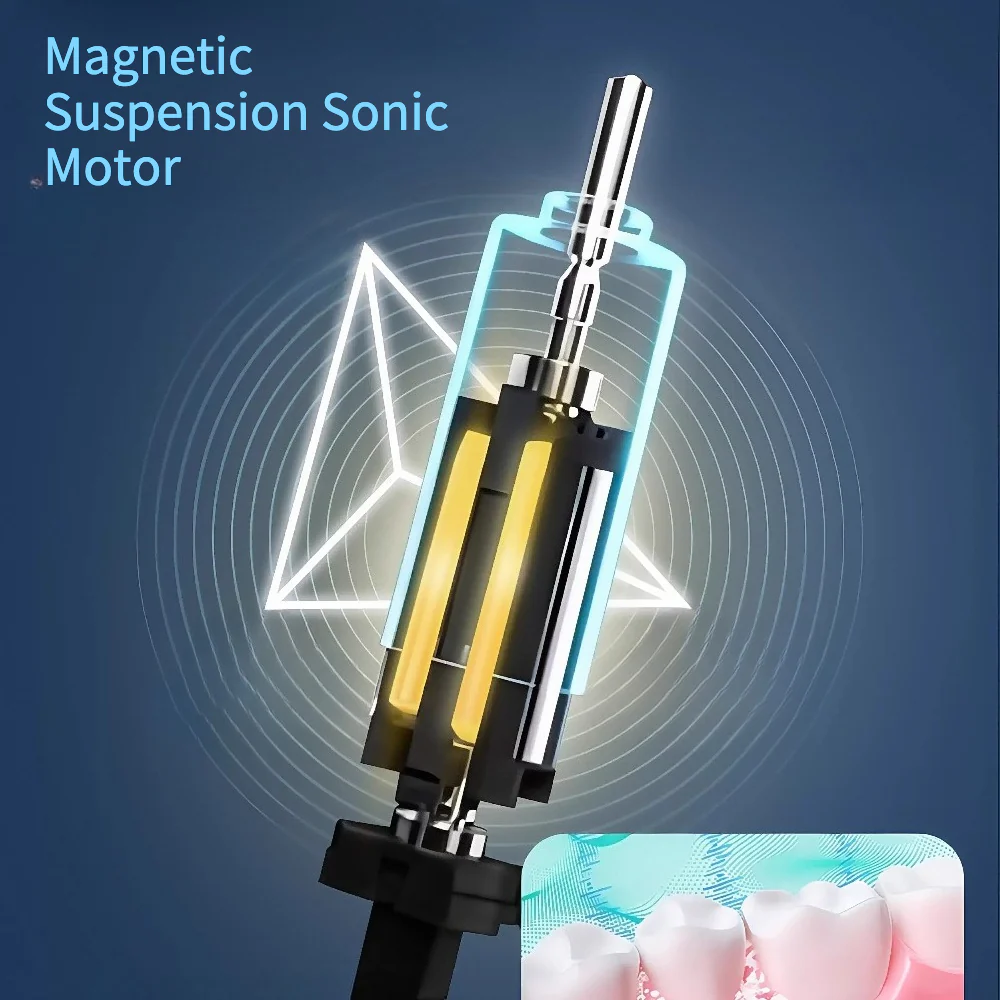 Official Hatsune Miku Phantom Series Adult Electric Toothbrush β Soft Bristle Sonic Rechargeable Set - Image 4