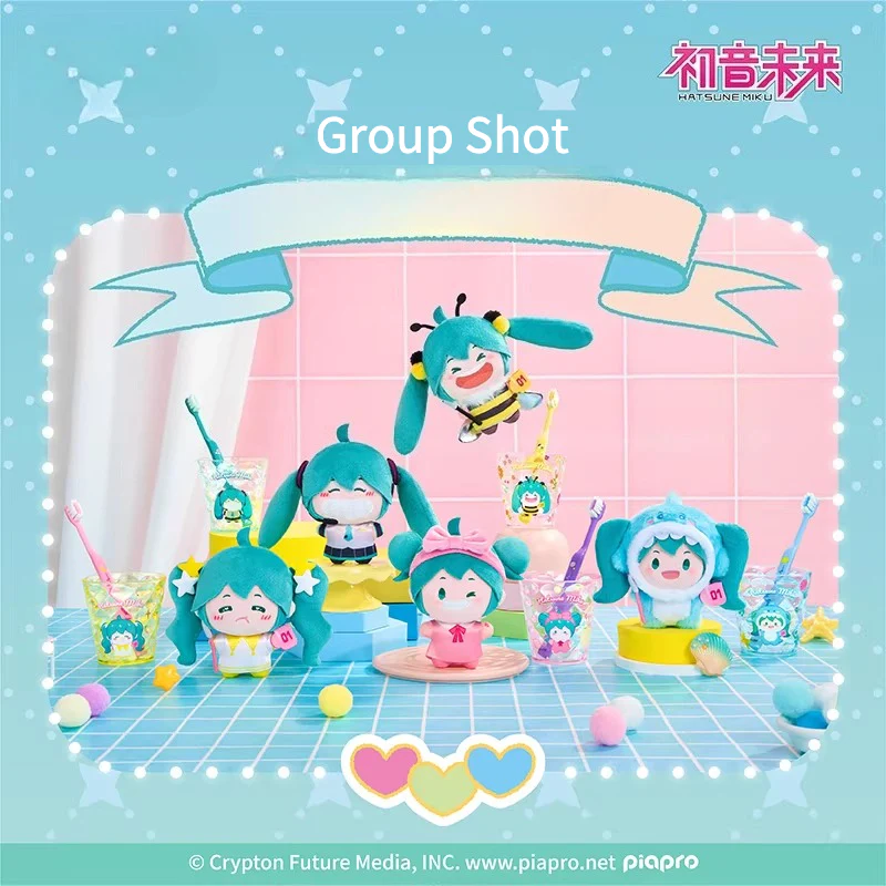 Official Hatsune Miku Plush, Toothbrush & Cup Care Set – Blind Box Edition - Image 5