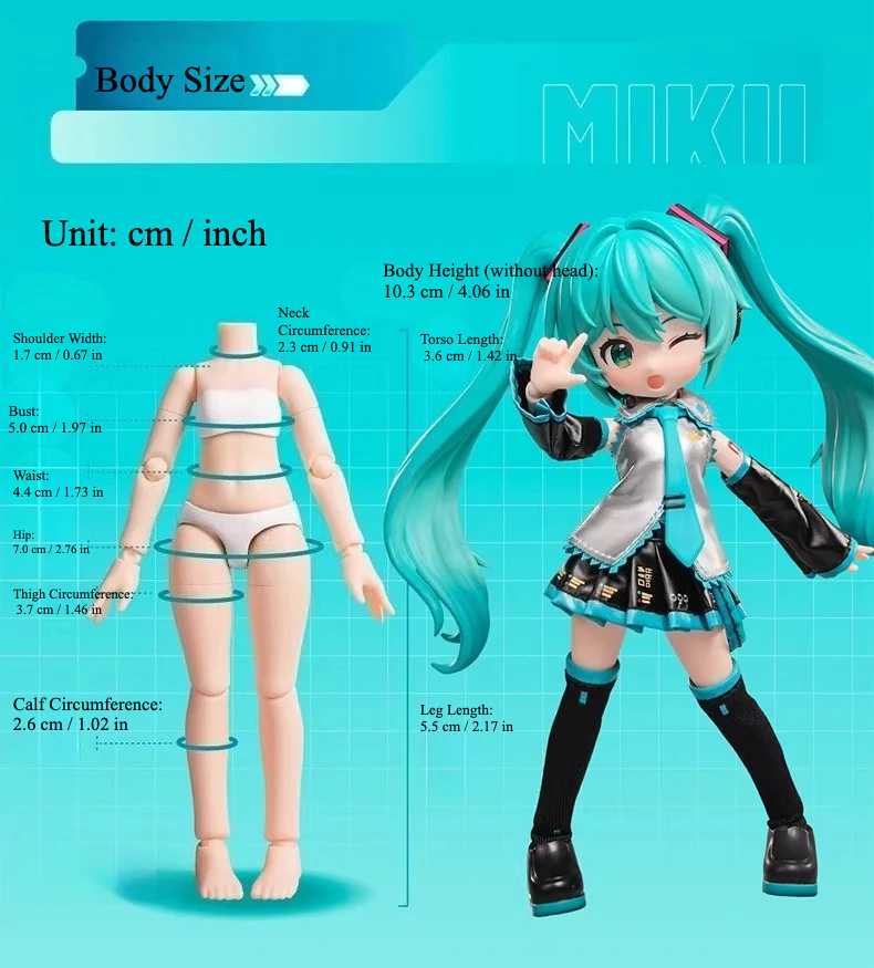 Official Hatsune Miku “Qi Yu” Ver. (Standard Outfit) Buildable Figure - Image 3