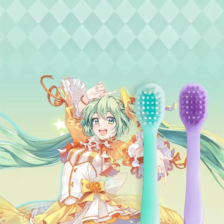 Official Hatsune Miku Rhythm Series Adult Toothbrush β Ultra-Fine Soft Bristles, Wide Head for Gum Care - Image 6
