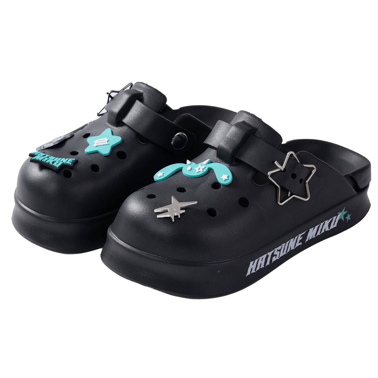 Official Hatsune Miku Rock Future Clogs, Unisex Non-Slip Beach Sandals - Image 7