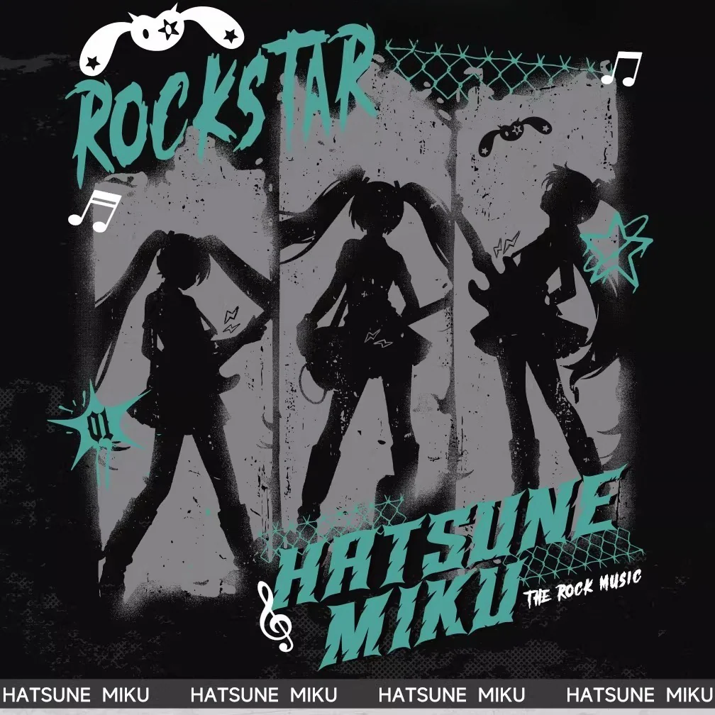 [Pre-Order, Ships Within 60 Days]Official Hatsune Miku Rock Future Large Capacity Ita Bag, Convertible Shoulder & Crossbody Bag - Image 7