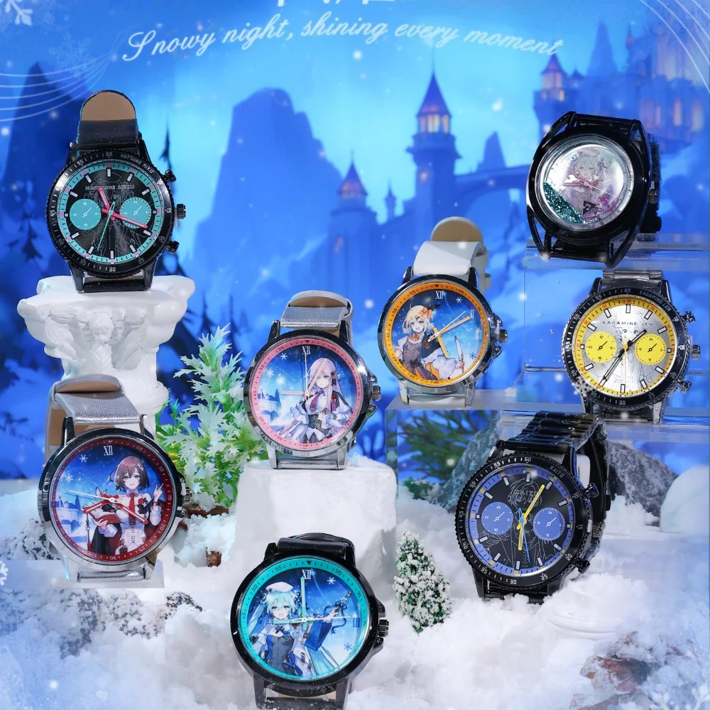 Official Hatsune Miku Snowy Night Series Watch Blind Box - Random Box or Opened & Confirmed Style