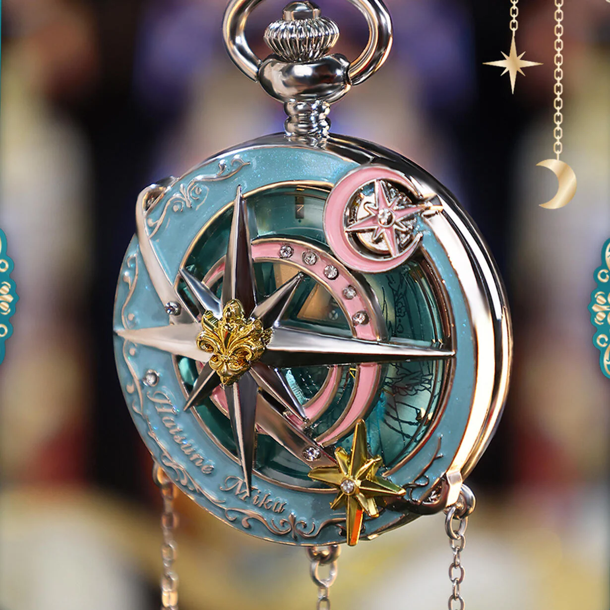 Officially Licensed Hatsune Miku Starry Moon Knight Series Watch Blind Box - Random Box or Opened & Confirmed Style - Image 10