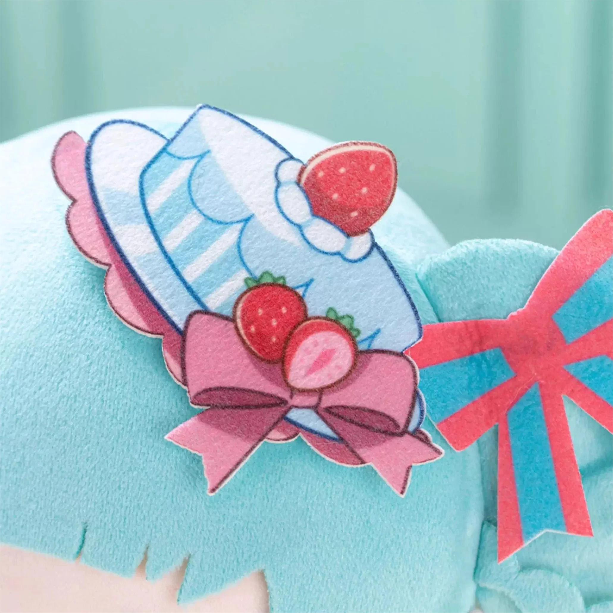 Official Licensed Hatsune Miku Sweet Interlaced Series Sitting β 25cm Medium Plush Toy - Image 6