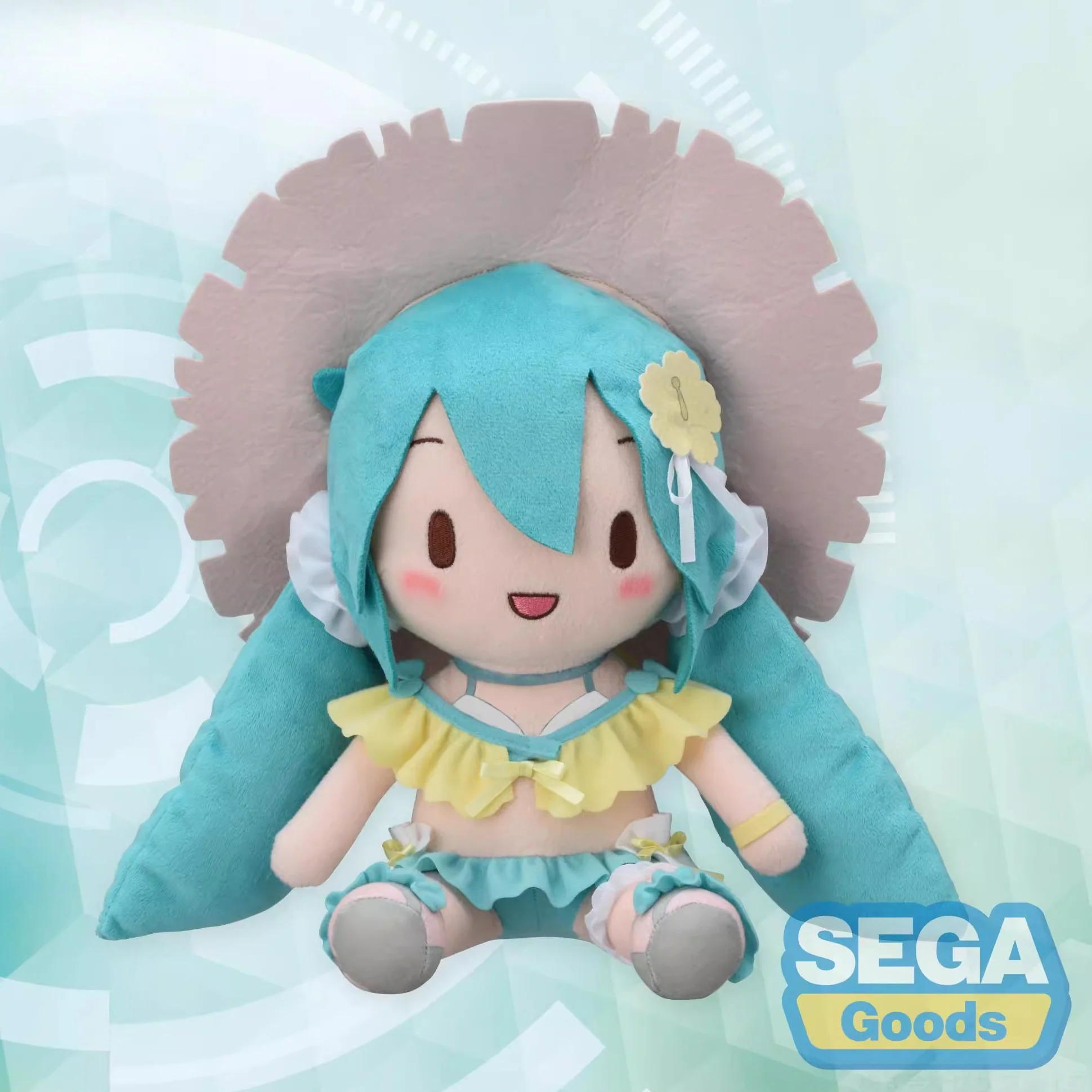 Official Licensed Hatsune Miku Swimsuit β 22cm Small Plush Toy - Image 5