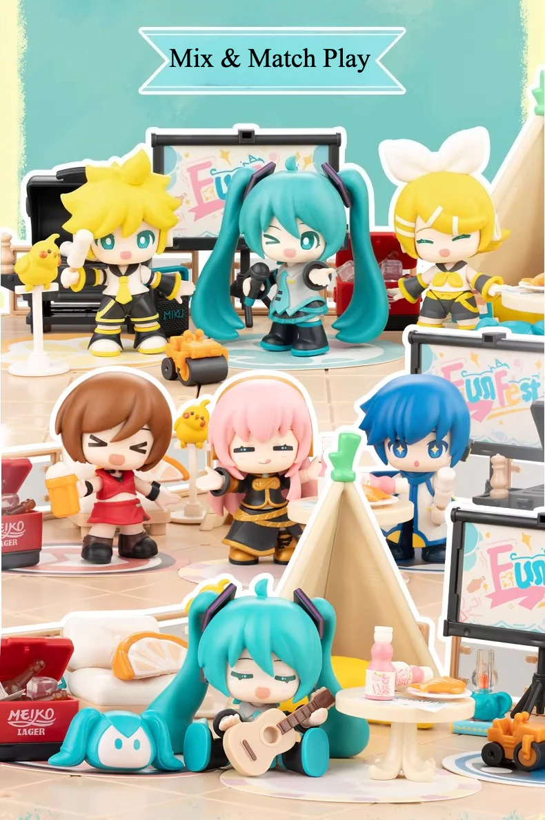 Official Hatsune Miku “Terrace Party” Figure – Freely switch poses, flexible articulated joints, and mix-and-match assembly. - Image 6