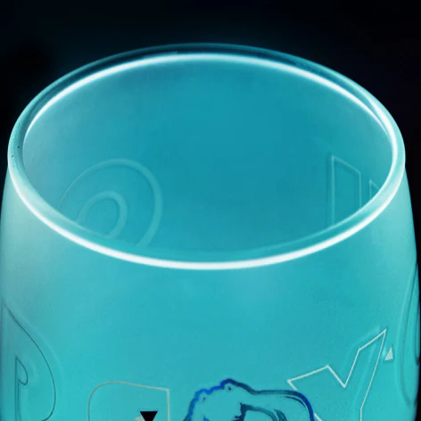Official Licensed Hatsune Miku Frosted Gradient Glass Cup - Image 6