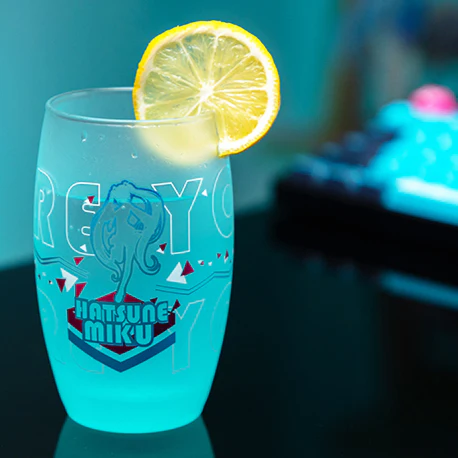Official Licensed Hatsune Miku Frosted Gradient Glass Cup - Image 7