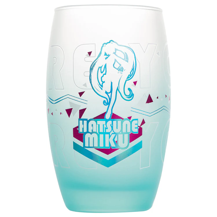 Official Licensed Hatsune Miku Frosted Gradient Glass Cup - Image 8