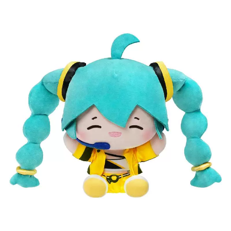 Official New Arrival LDCX VOCALOID Hatsune Miku Overjoyed L Size Plush - Singer Style - Image 5