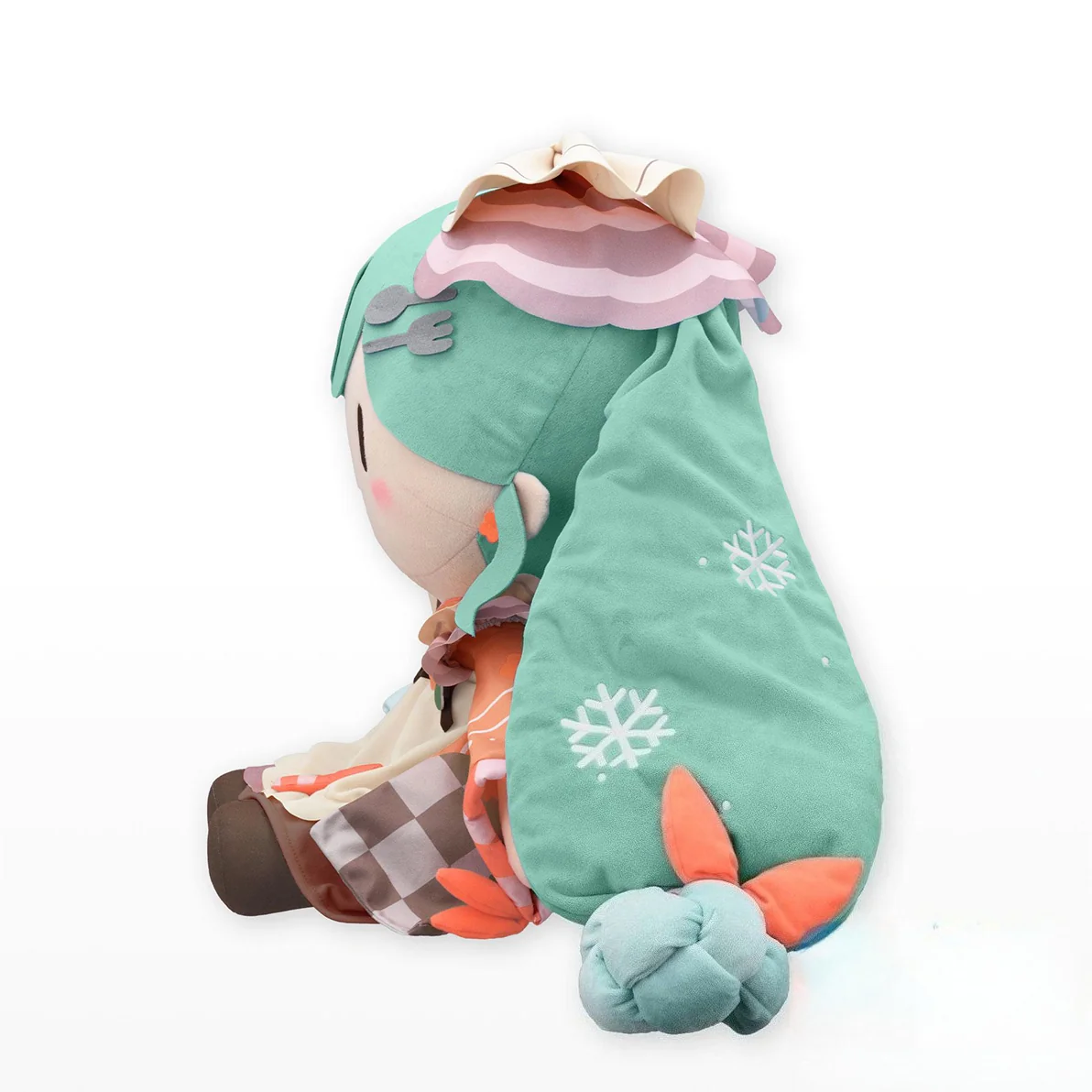 Official Licensed Hatsune Miku Snow Miku 2024 “Fuwa Petit” – 50cm Jumbo Plush Toy - Image 2