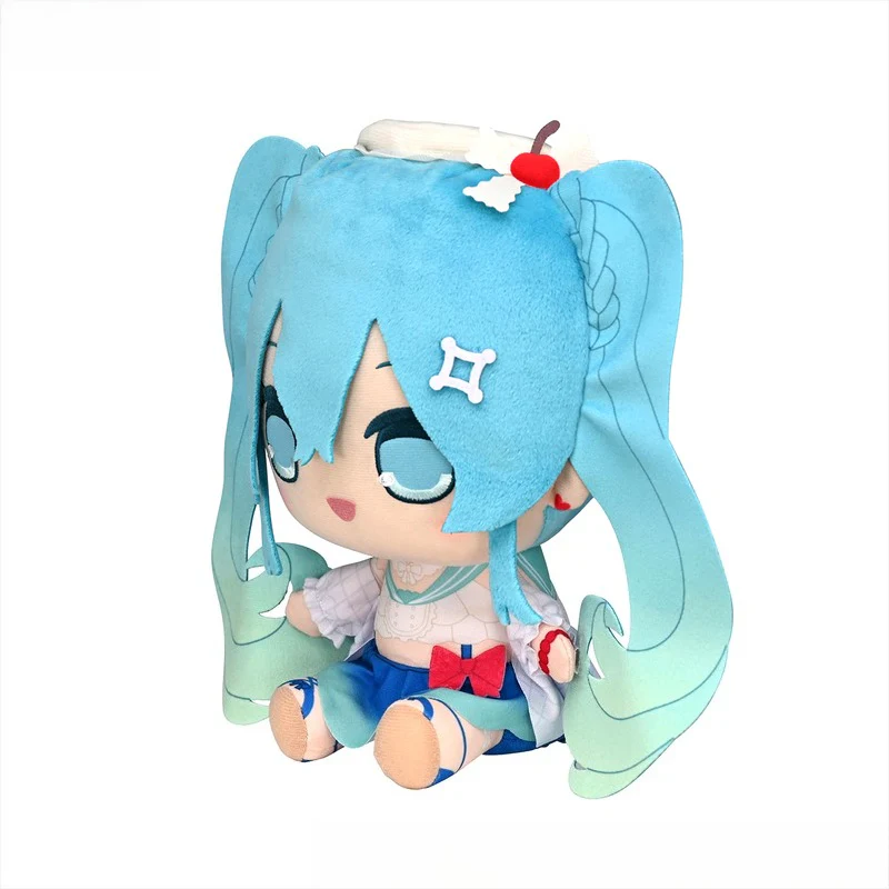 Officially Licensed FuRyu VOCALOID Hatsune Miku Melon Soda Large Plush Doll - Image 2