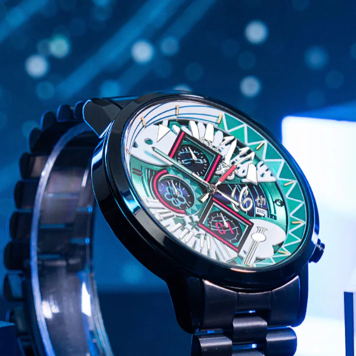 Officially Licensed Hatsune Miku 16th Anniversary 5-Hand Quartz Watch - Image 3