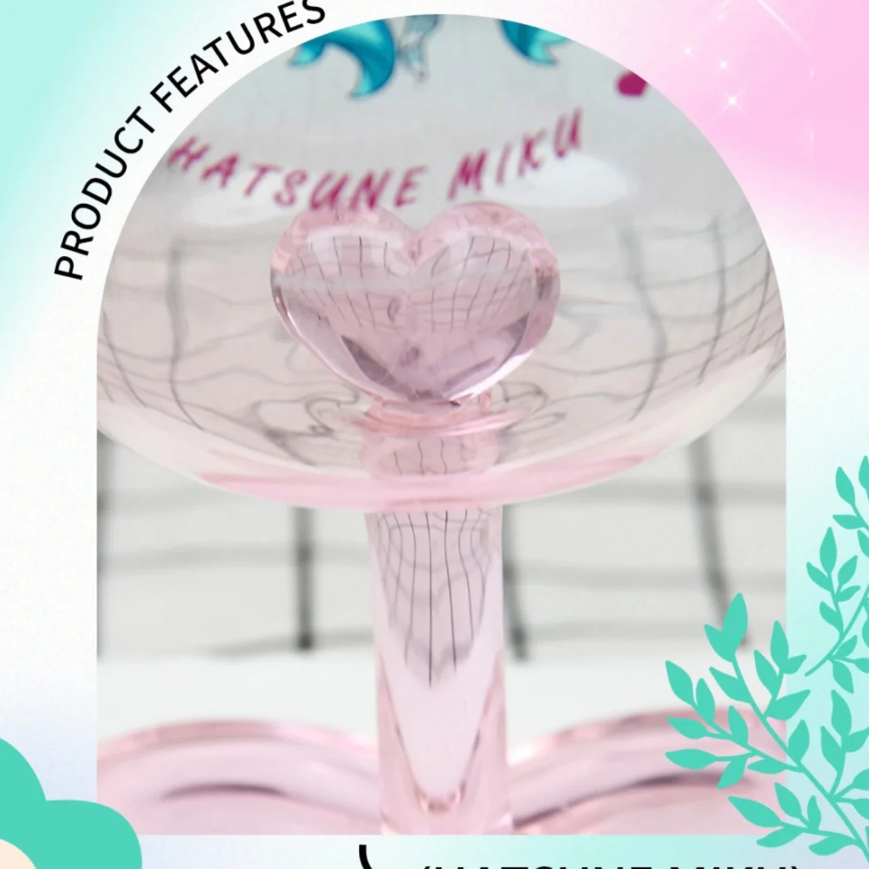 Officially Licensed Hatsune Miku 16th Anniversary Gradient Goblet - Image 4