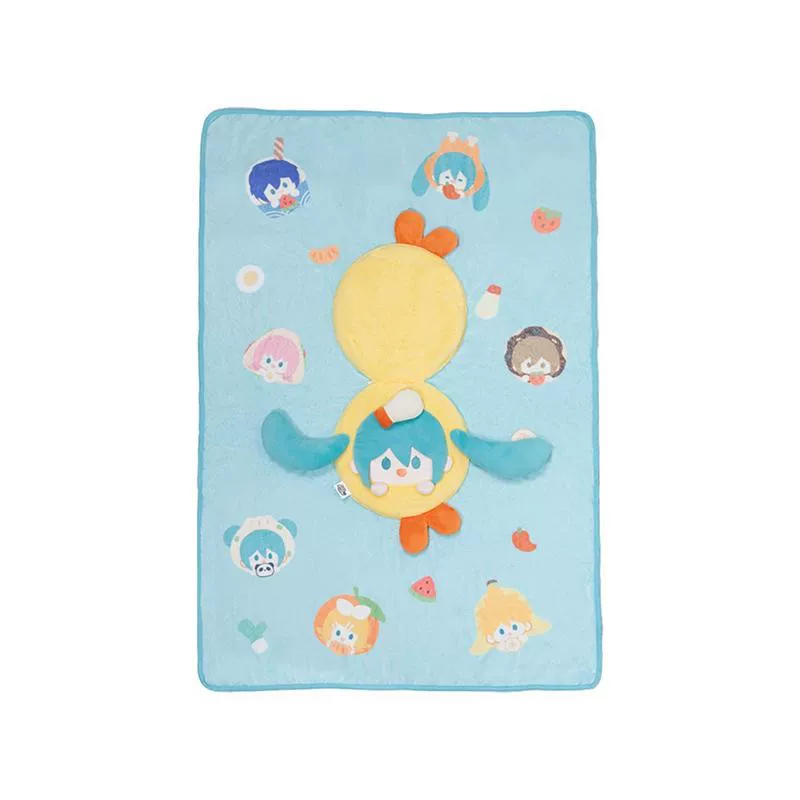 Officially Licensed Hatsune Miku 2-in-1 Plush Pillow & Blanket – Authentic Merchandise - Image 5
