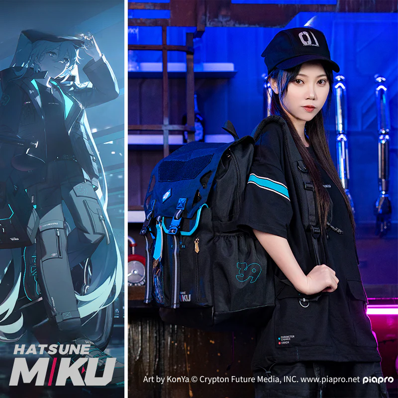 Officially Licensed Hatsune Miku 2023 Functional Series Backpack - Image 2