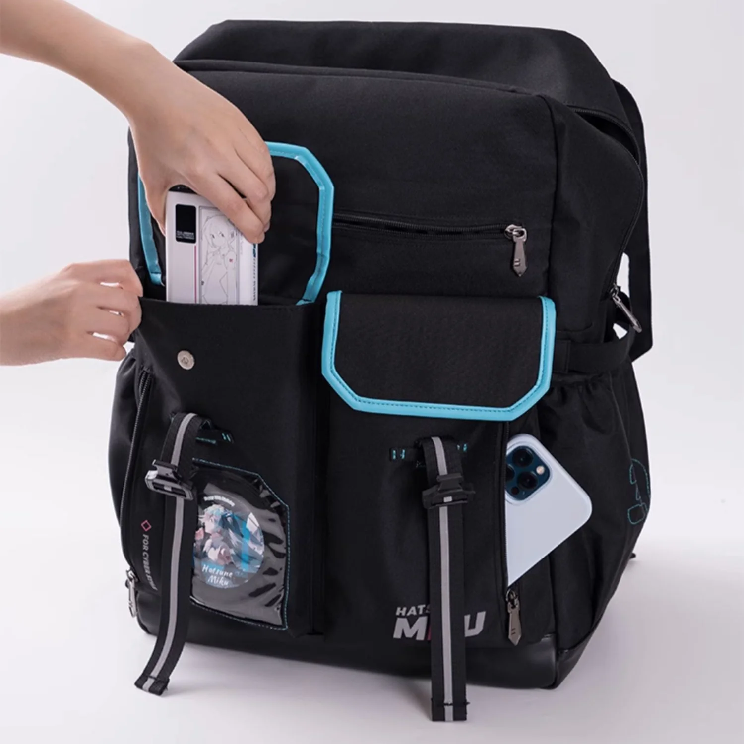 Officially Licensed Hatsune Miku 2023 Functional Series Backpack - Image 3