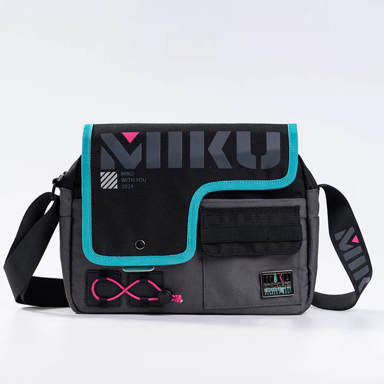 Officially Licensed Hatsune Miku 2024 Concert Messenger Bag - Image 2