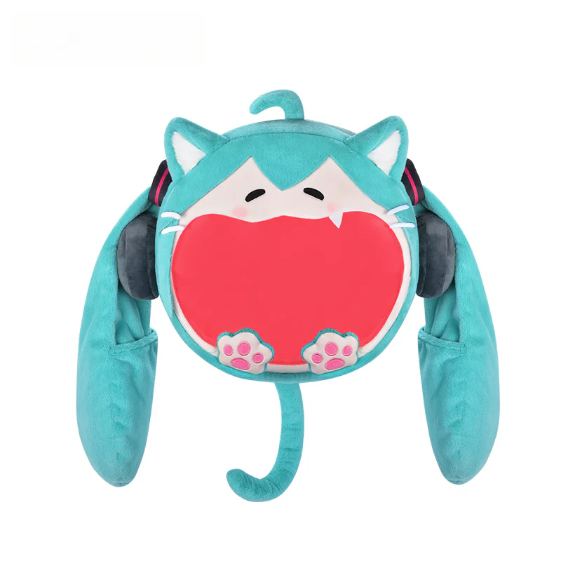 Officially Licensed Hatsune Miku 2024 NYANYA Special Edition Cat Paw Plush Itabag - Image 6