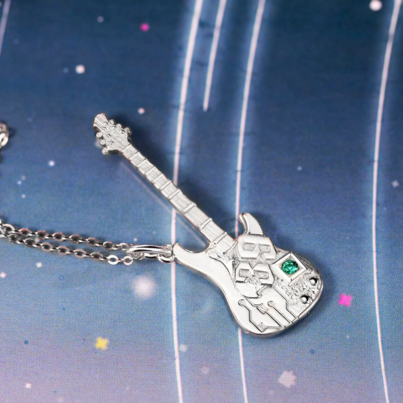Officially Licensed Hatsune Miku Anniversary Limited Guitar Pendant - Image 3