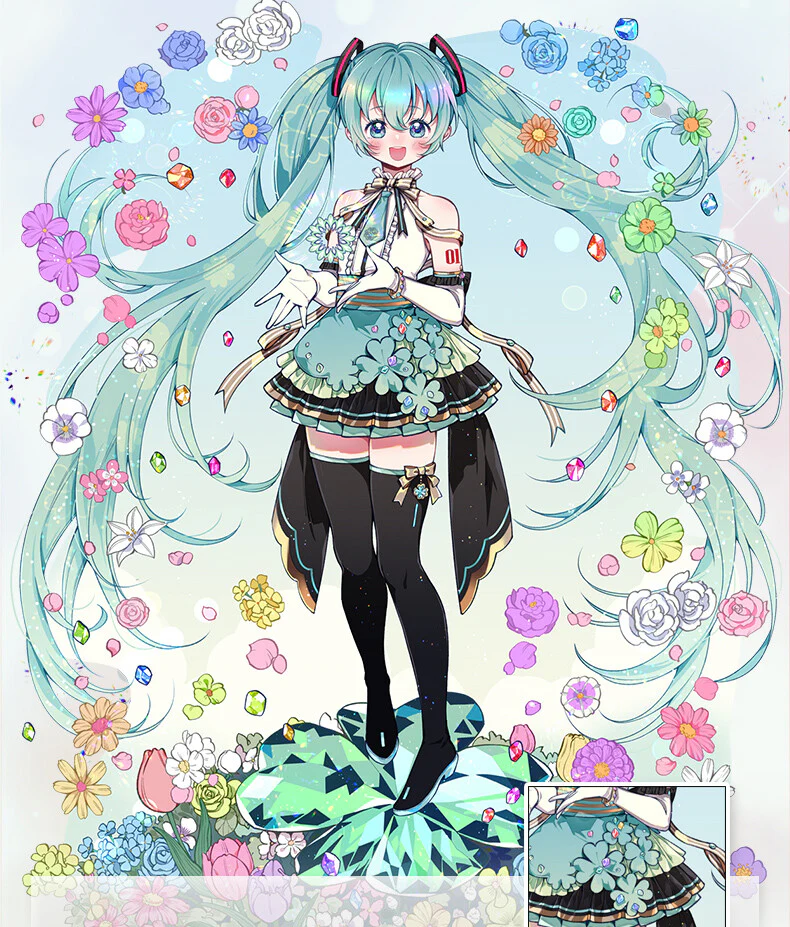 Officially Licensed Hatsune Miku Anniversary Support Limited Edition Watch - Image 10