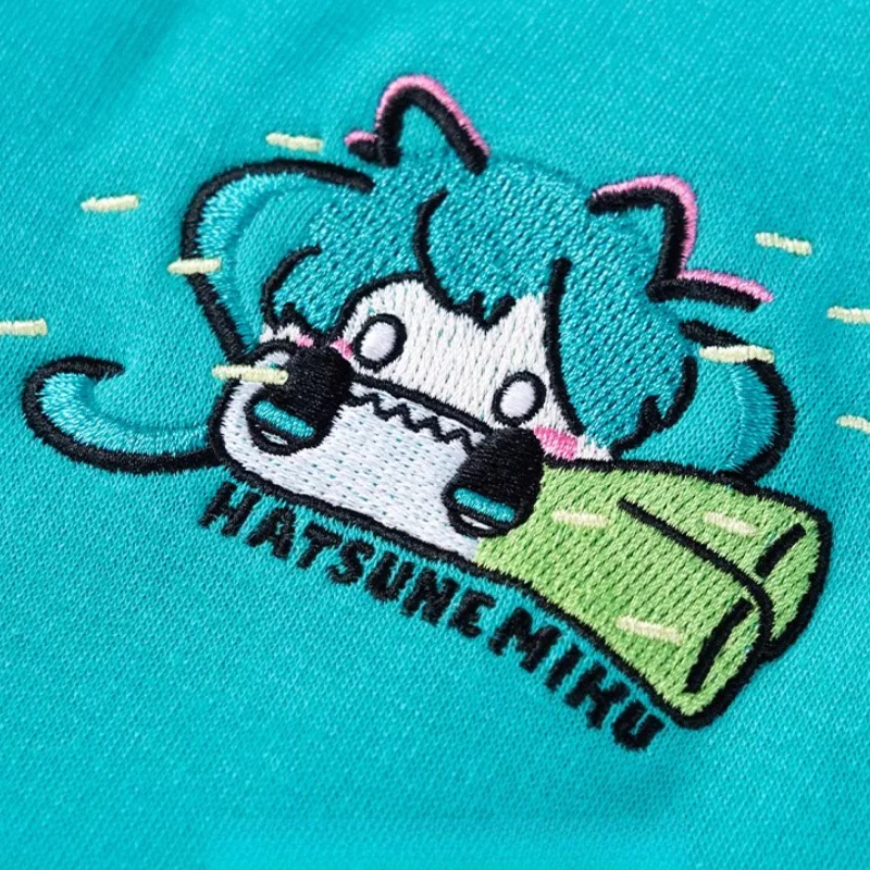 Official Licensed Hatsune Miku Bite-Style Graphic Oversized Hooded Hoodie – Ita Style - Image 5