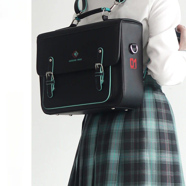 Officially Licensed Hatsune Miku JK Uniform Bag - Image 3