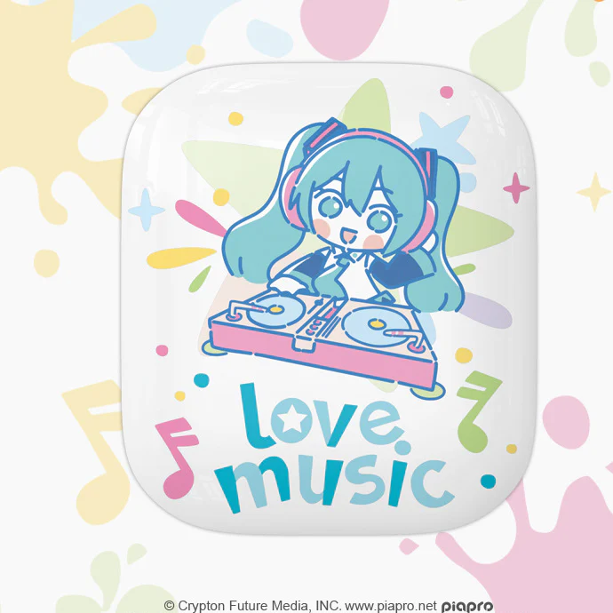 Officially Licensed Hatsune Miku Color Beat Wireless Earphones - Image 3