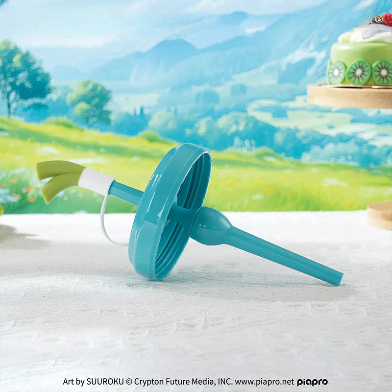 Officially Licensed Hatsune Miku Cute Straw Water Bottle - Image 3