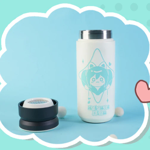 Officially Licensed Hatsune Miku Cute Thermal Bottle – Optional Sleeve Included - Image 6