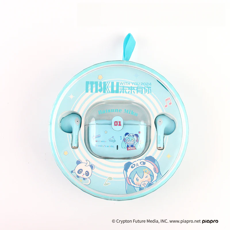 Officially Licensed Hatsune Miku Cute Wireless Earphones - Image 4