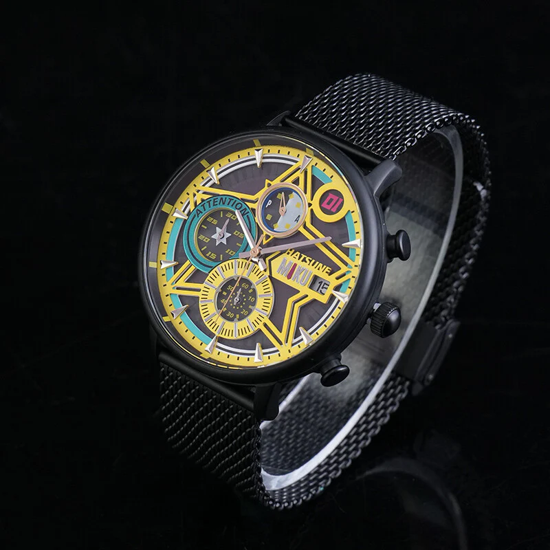 Officially Licensed Hatsune Miku Dancing Melody Solar-Powered Watch