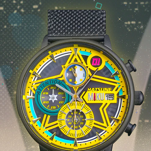 Officially Licensed Hatsune Miku Dancing Melody Solar-Powered Watch - Image 2