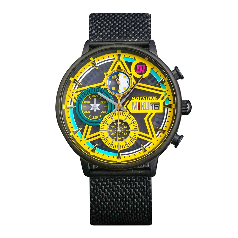 Officially Licensed Hatsune Miku Dancing Melody Solar-Powered Watch - Image 8