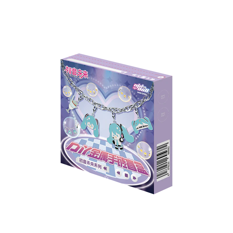 Officially Licensed Hatsune Miku Doll Paradise Metal Bracelet Blind Box - Image 7