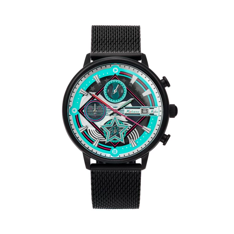 Officially Licensed Hatsune Miku Electric Strings Resonance Solar-Powered Watch - Image 9